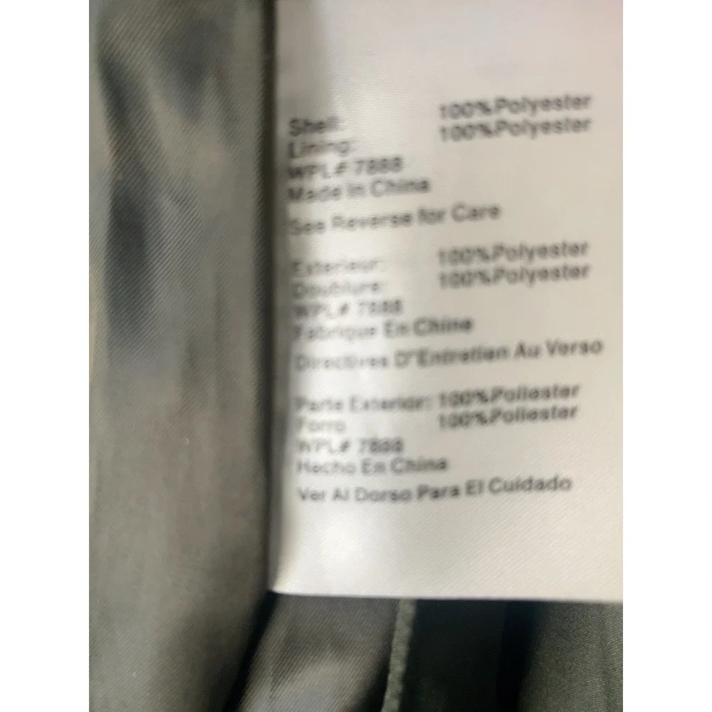 MICHAEL Michael Kors Trench Coat XS Olive Green Belted Double Breasted